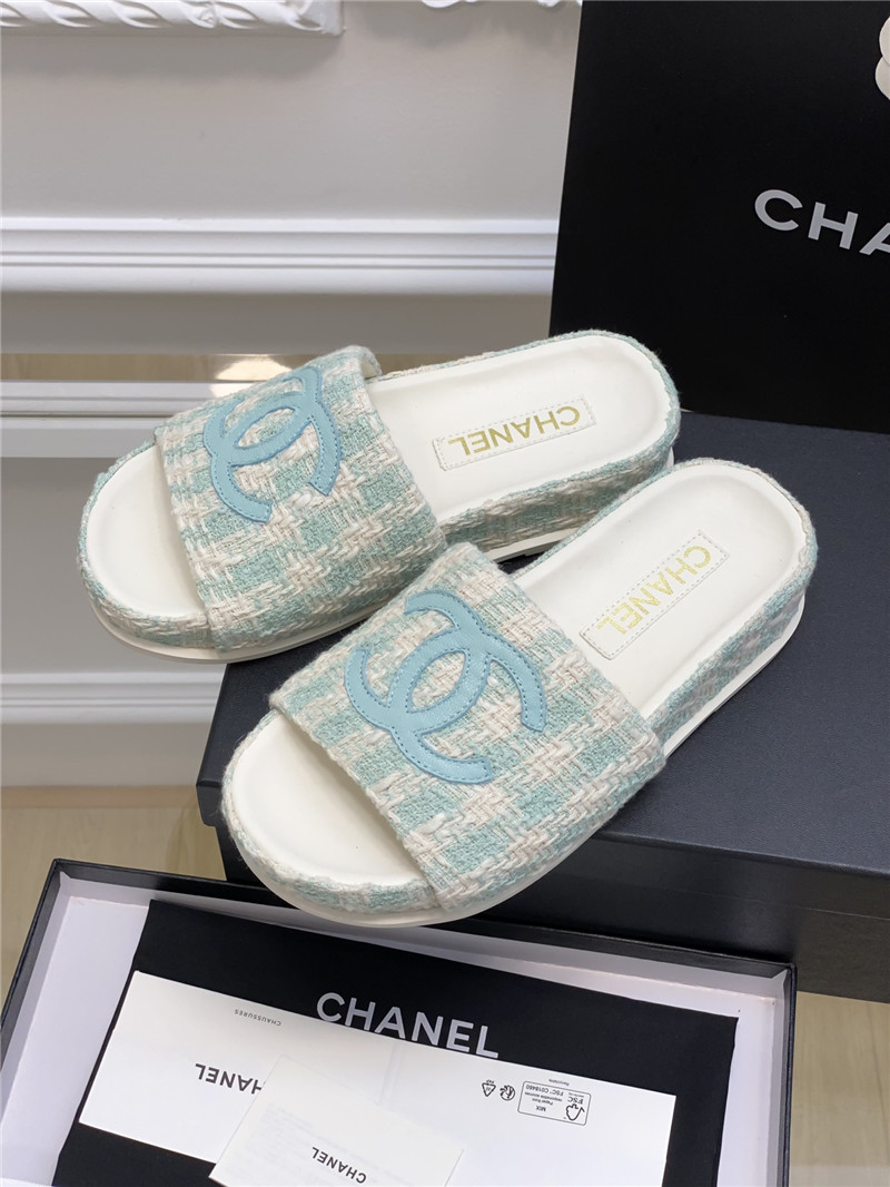 Best Replica Chanel new big Logo slippers - Colareps