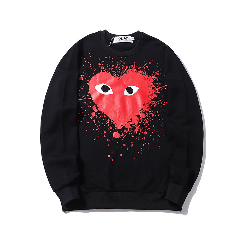 Best Replica Play Comme Des Garcons Heart Hoodie 3104 - Colareps