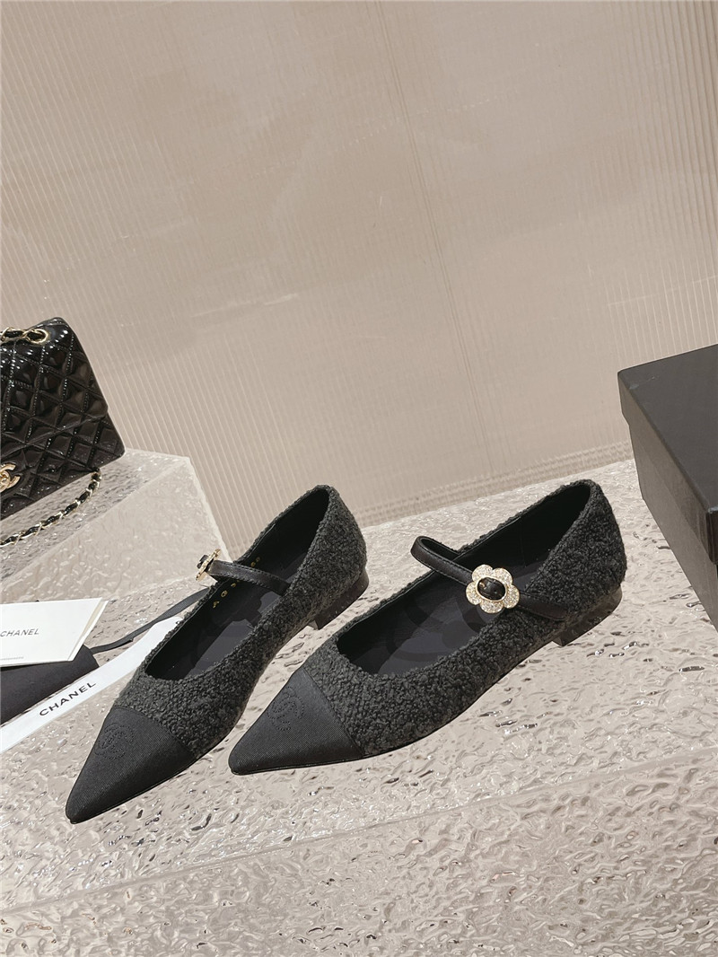 Best Replica Chanel new sunflower buckle Mary Jane shoes - Colareps