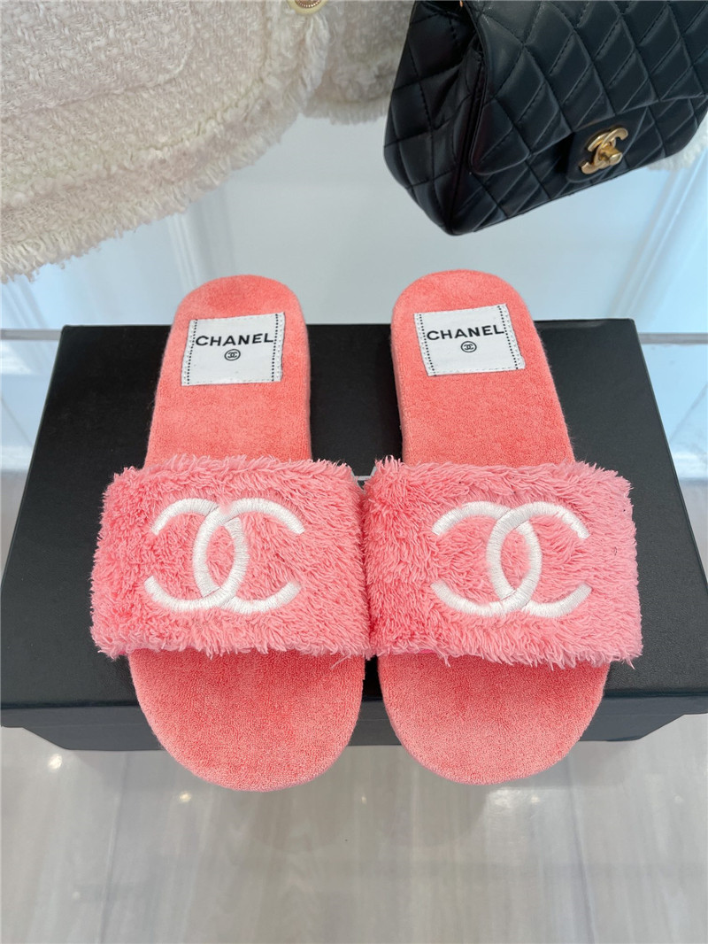Best Replica chanel flat hemp rope slippers - Colareps