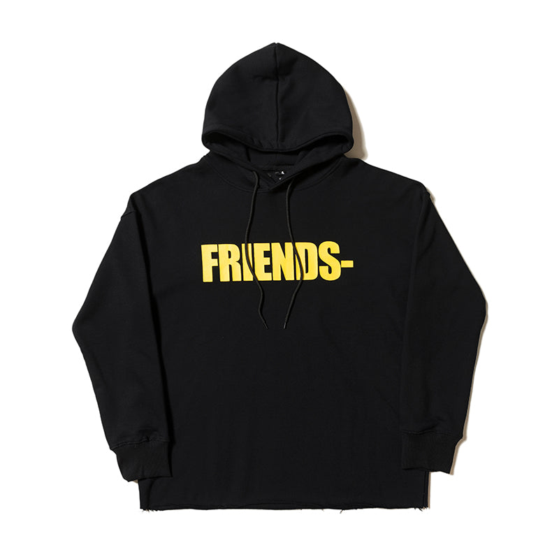 Best Replica Vlone x Friends Hoodie Yellow V Sweatshirt 6016 - Colareps