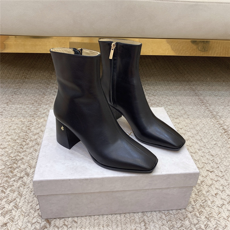 Best Replica jimmy choo classic crystal chunky ankle boots - Colareps