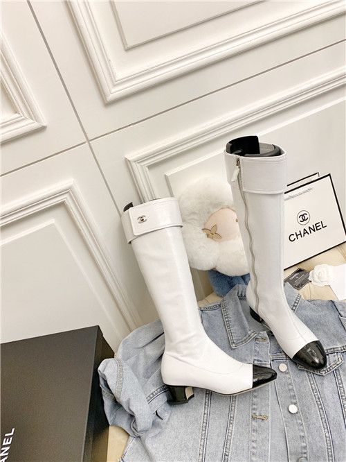 Best Replica chanel long boots replica shoes - Colareps