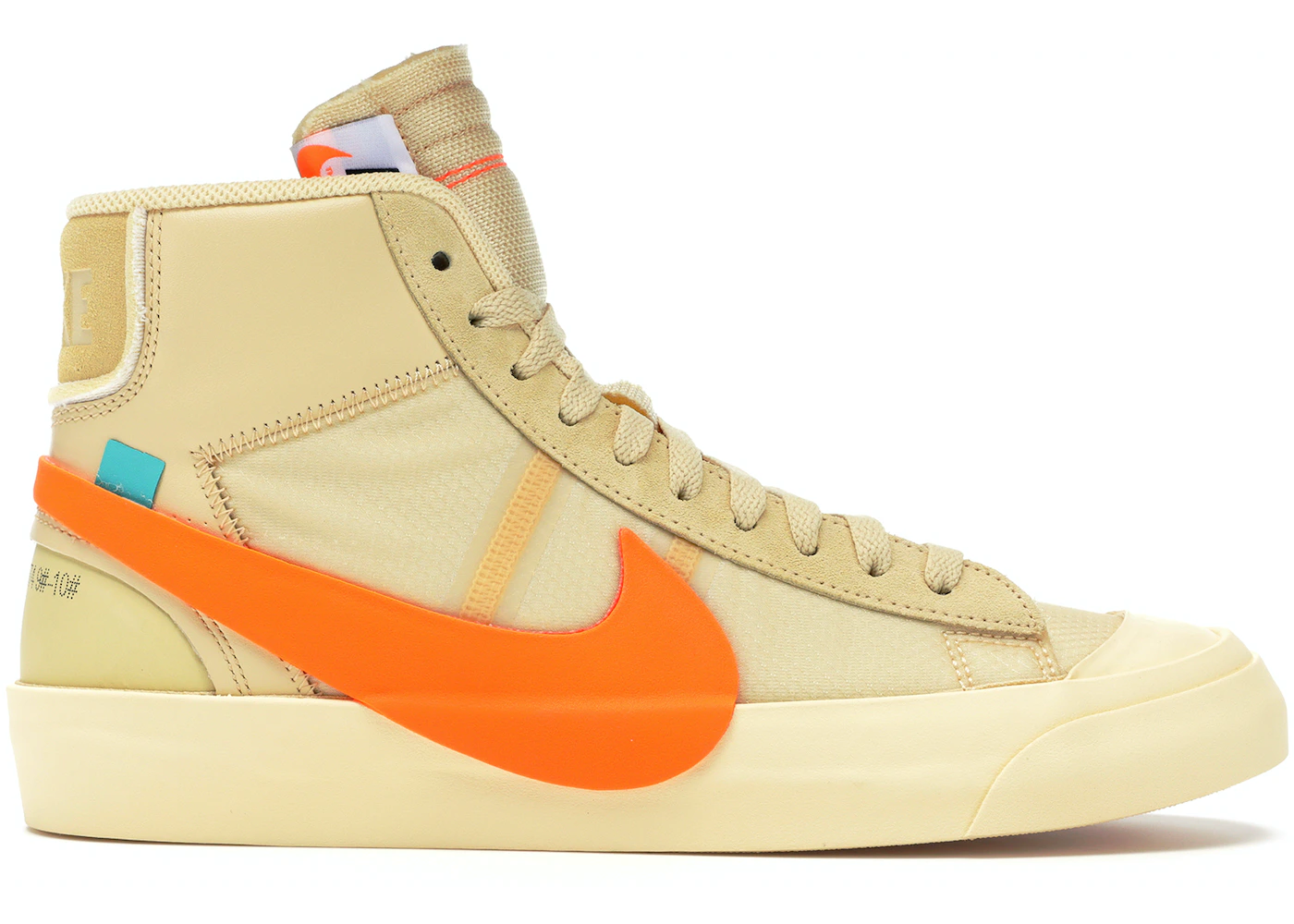 Best Replica Nike Blazer Mid Off-White All Hallow s Eve Extended Size - Colareps