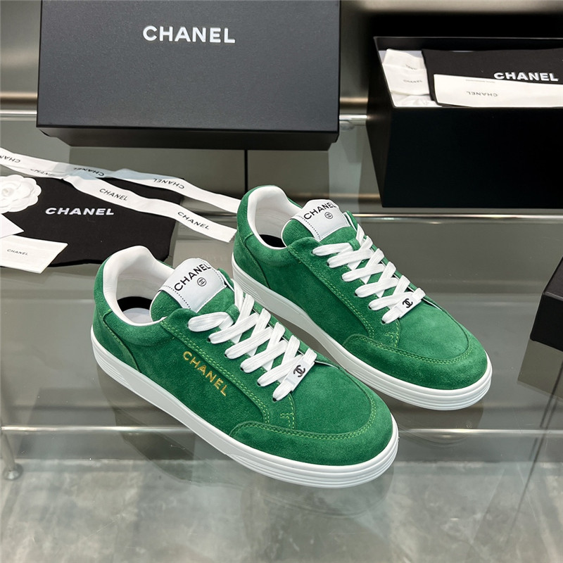 Best Replica Chanel new full leather panda color casual sneakers - Colareps