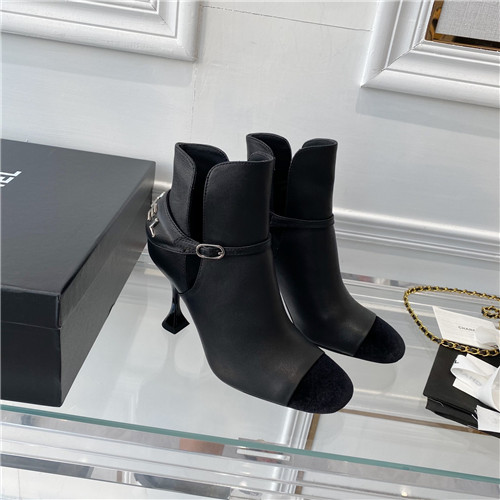 Best Replica chanel high-heeled boots - Colareps