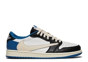 Best Replica Jordan 1 Low fragment design x Travis Scott extended size - Colareps