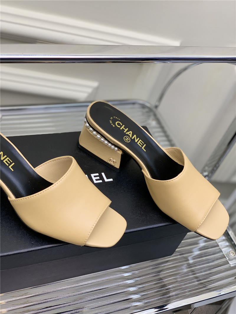 Best Replica Chanel advanced handmade high-heeled sandals - Colareps