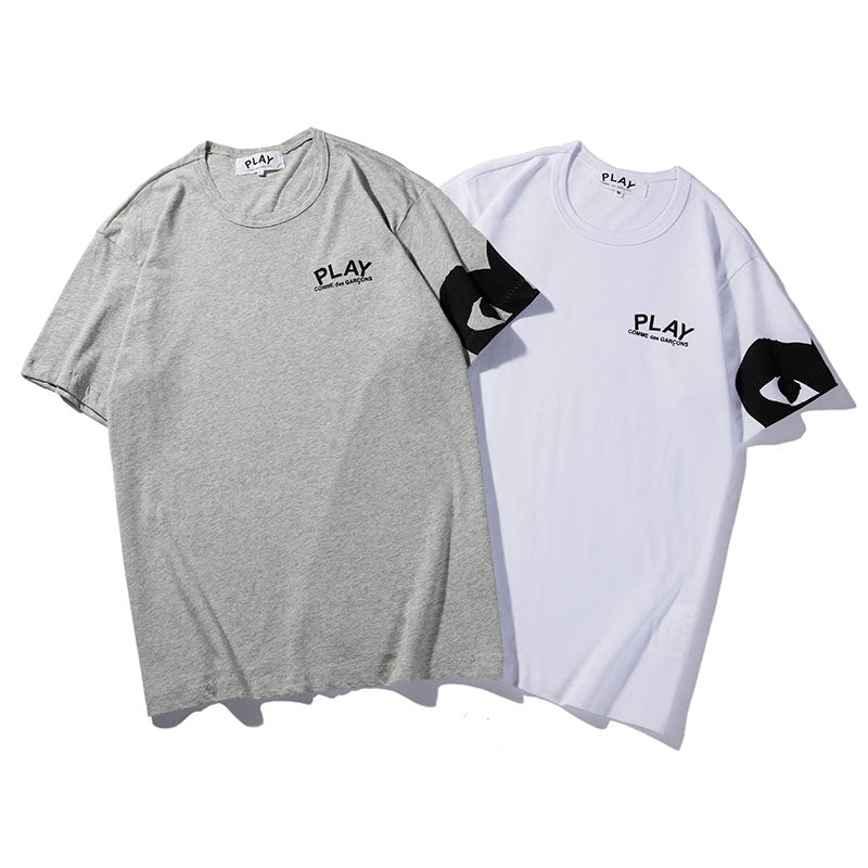 Best Replica Play Comme des Garcons Sleeve Heart Cotton Shirt P06 - Colareps