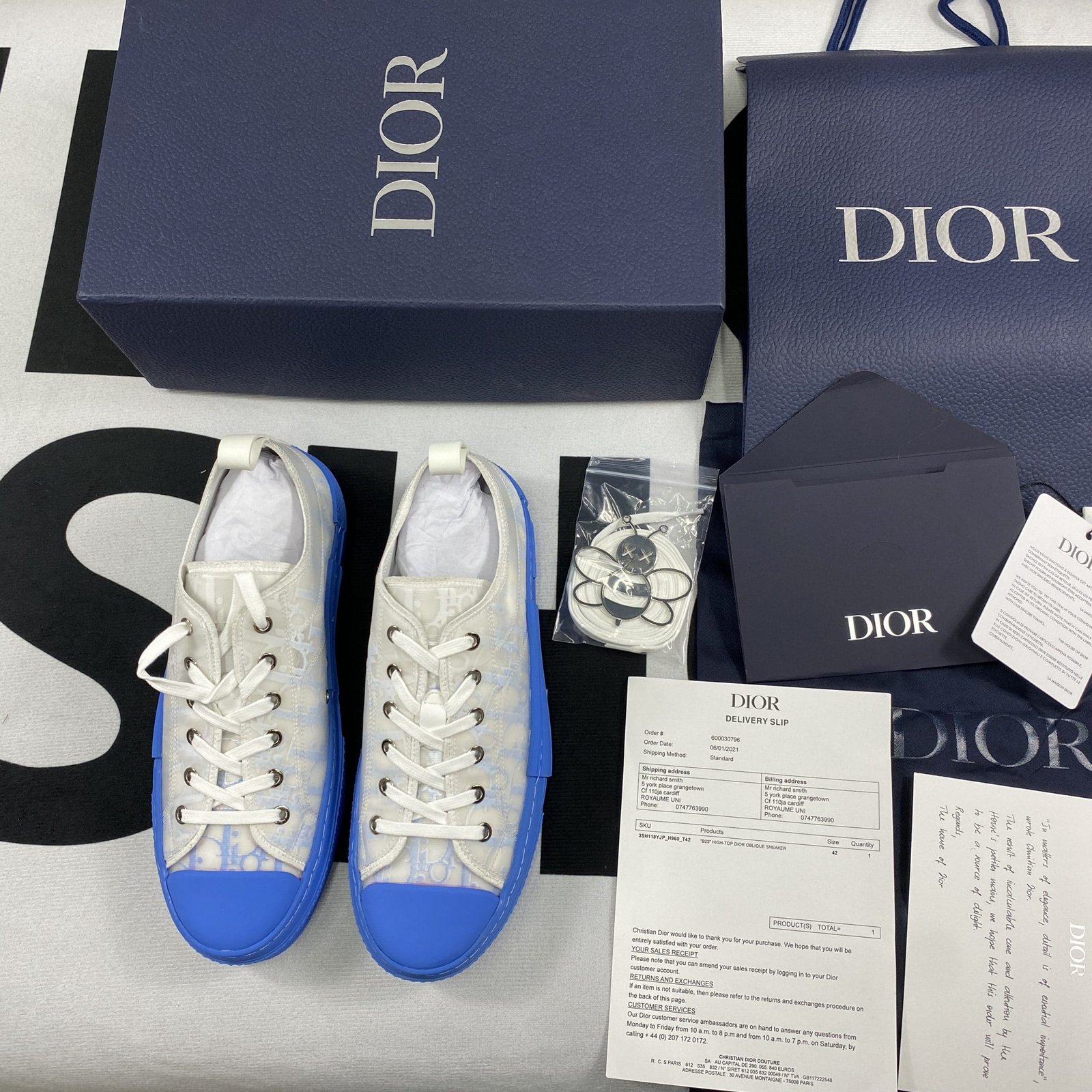 Best Replica Dior B23 High Top Sneaker 5 - Colareps