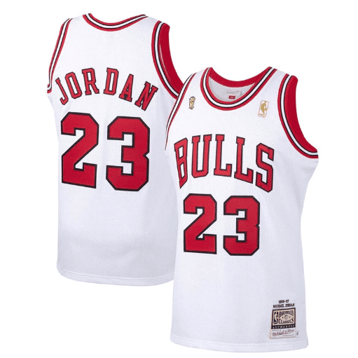 Best Replica MICHAEL JORDAN CHICAGO BULLS TROPHY THROWBACK JERSEY - Colareps