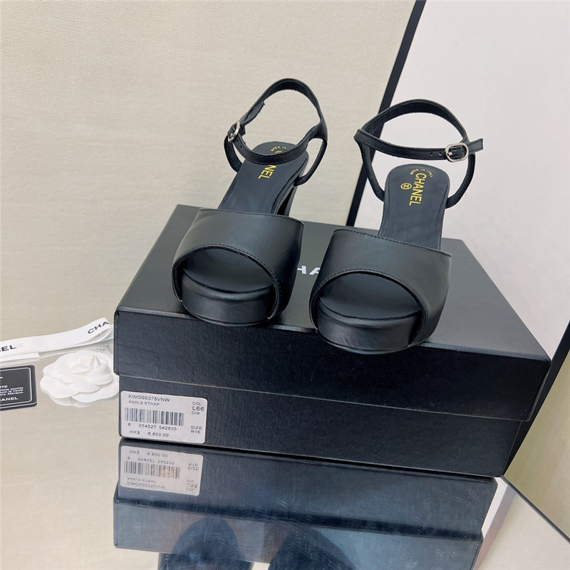 Best Replica chanel platform pumps - Colareps