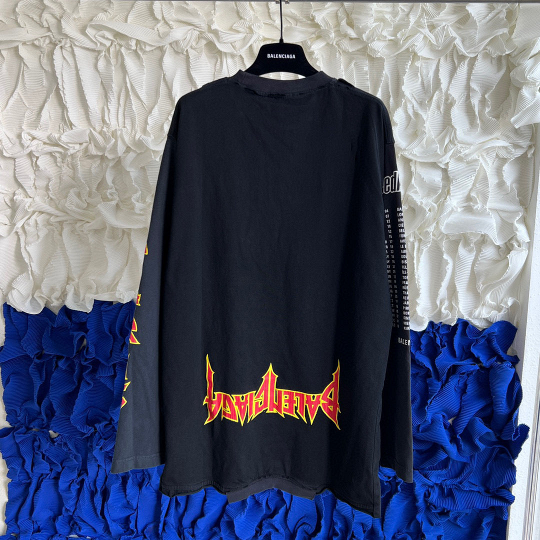 Best Replica Balenciaga Long Sleeve Shirt - Colareps