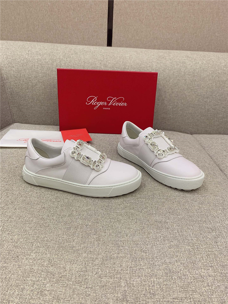 Best Replica Roger vivier new diamond buckle casual shoes - Colareps