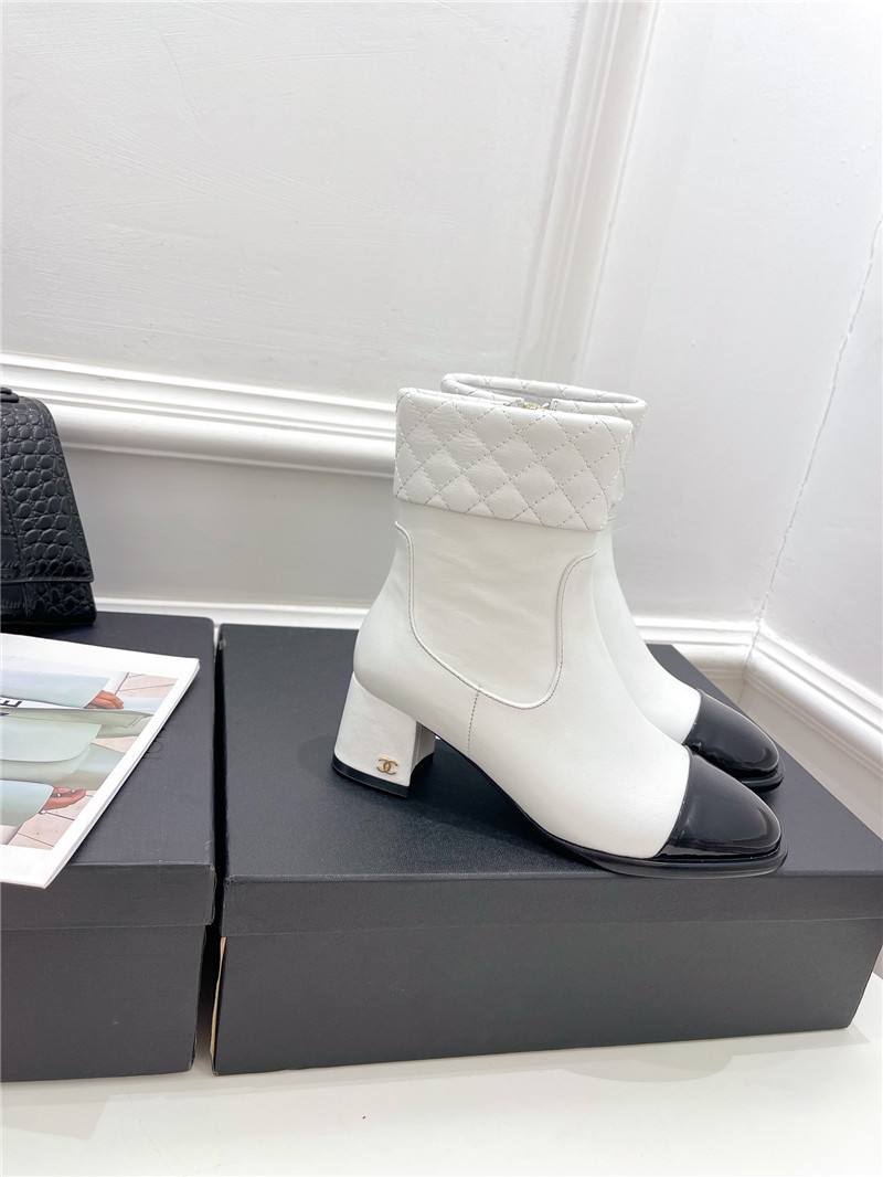 Best Replica Chanel rhombus ankle boots - Colareps