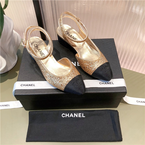 Best Replica chanel low heel sandals - Colareps