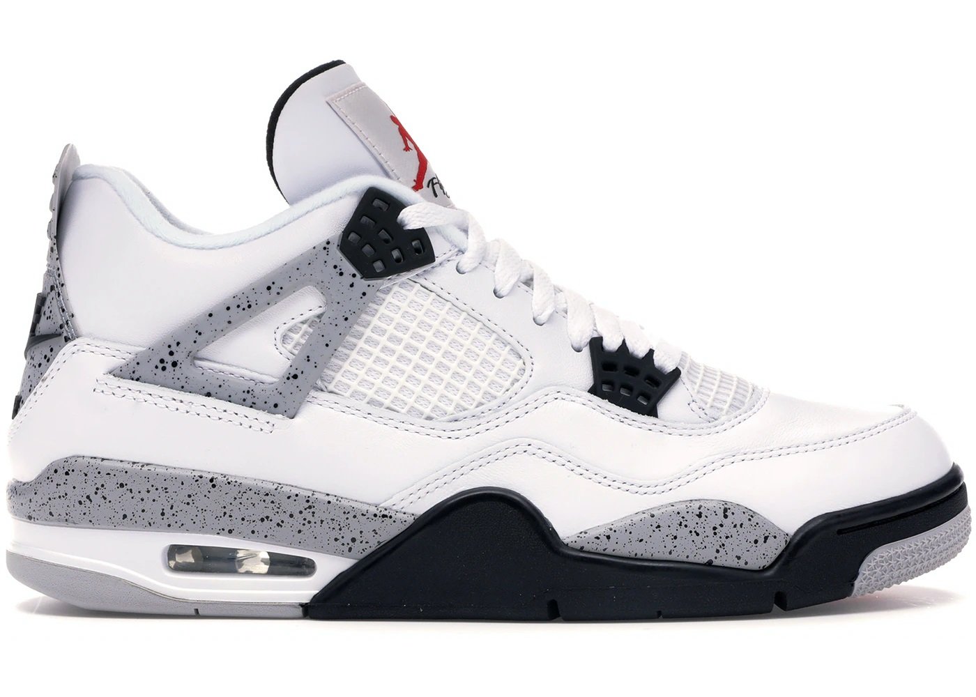 Best Replica Jordan 4 Retro White Cement Extended Size - Colareps