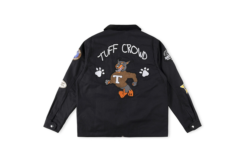 Best Replica Racing Wolf Printed Jacket - Colareps