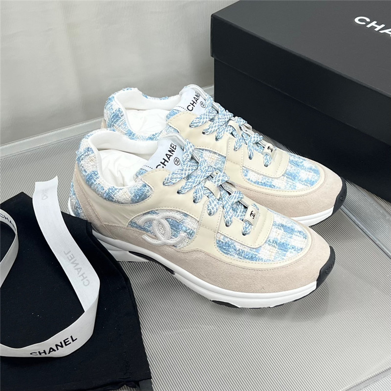 Best Replica chanel patchwork casual sneakers - Colareps