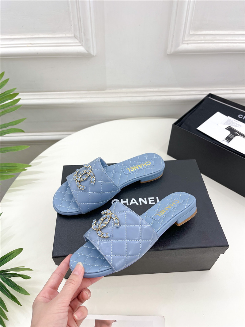 Best Replica Chanel counter classic double C buckle slippers - Colareps