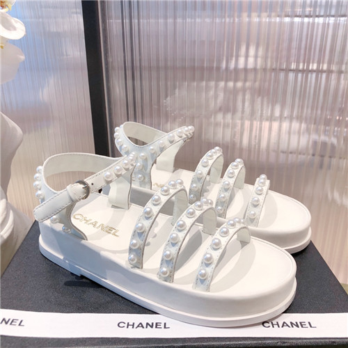 Best Replica chanel pearl sandals - Colareps