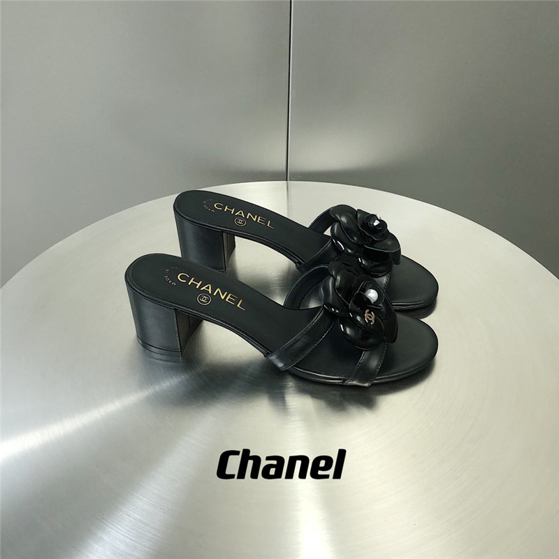 Best Replica chanel camellia slippers sandals - Colareps