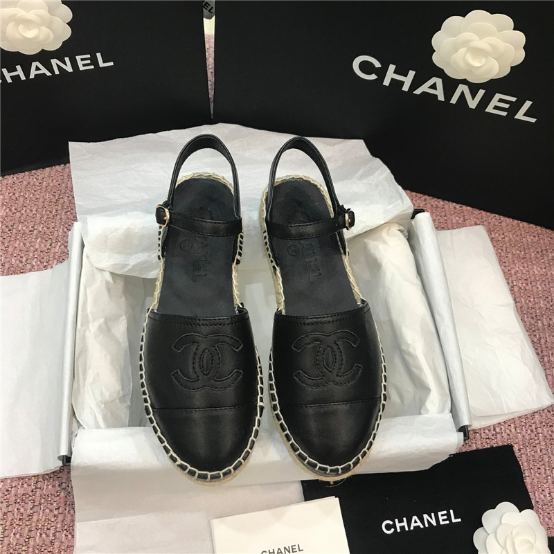 Best Replica chanel classic logo sandals - Colareps