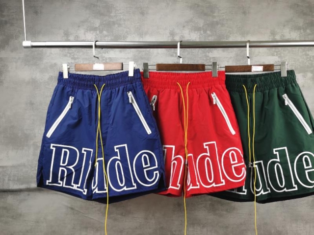 Best Replica Rhude logo shorts 3 colors - Colareps