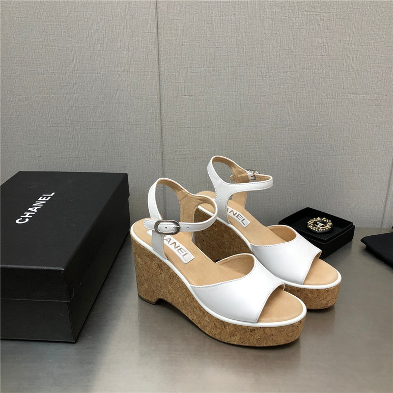 Best Replica Chanel fish mouth stiletto sandals - Colareps