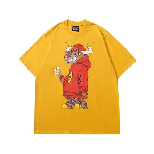Best Replica Drew Bull T-shirt Yellow - Colareps