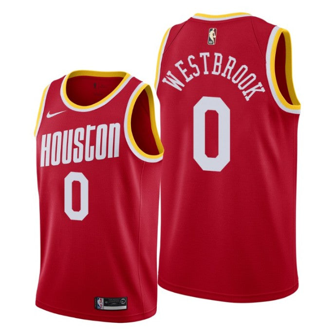Best Replica RUSSELL WESTBROOK HOUSTON ROCKETS THROWBACK JERSEY - Colareps