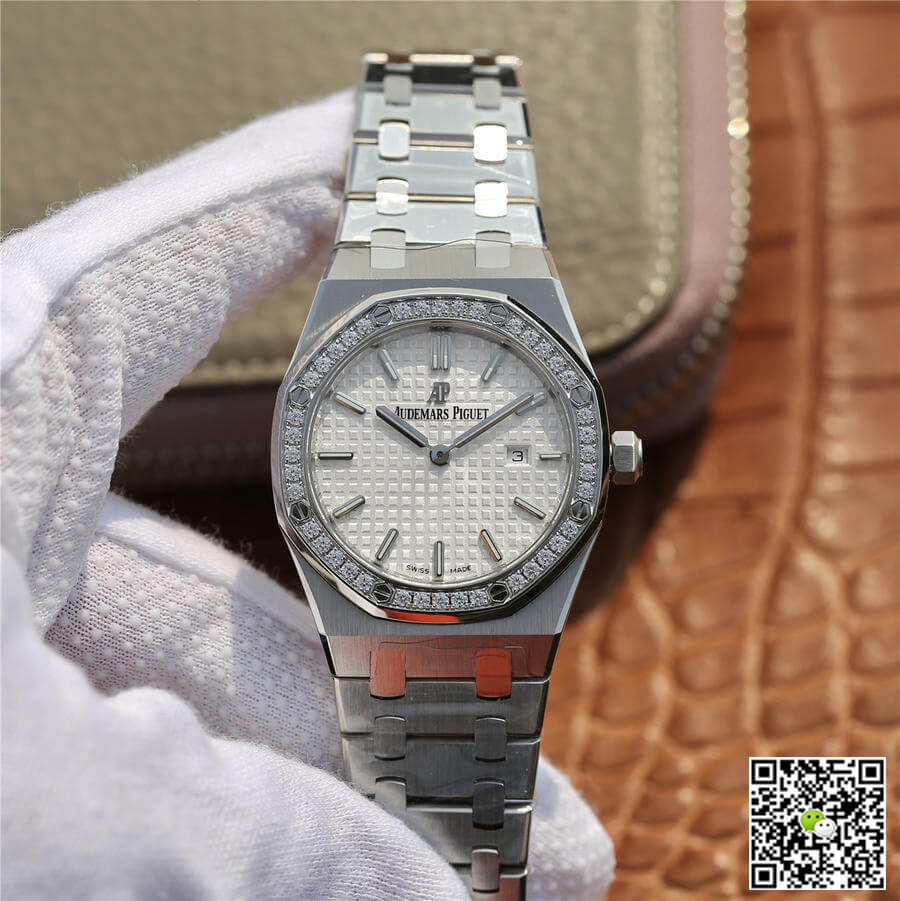 Best Replica Replica Audemars Piguet Royal Oak 67650 1:1 Best Edition JF Factory Diamond Bezel - Colareps