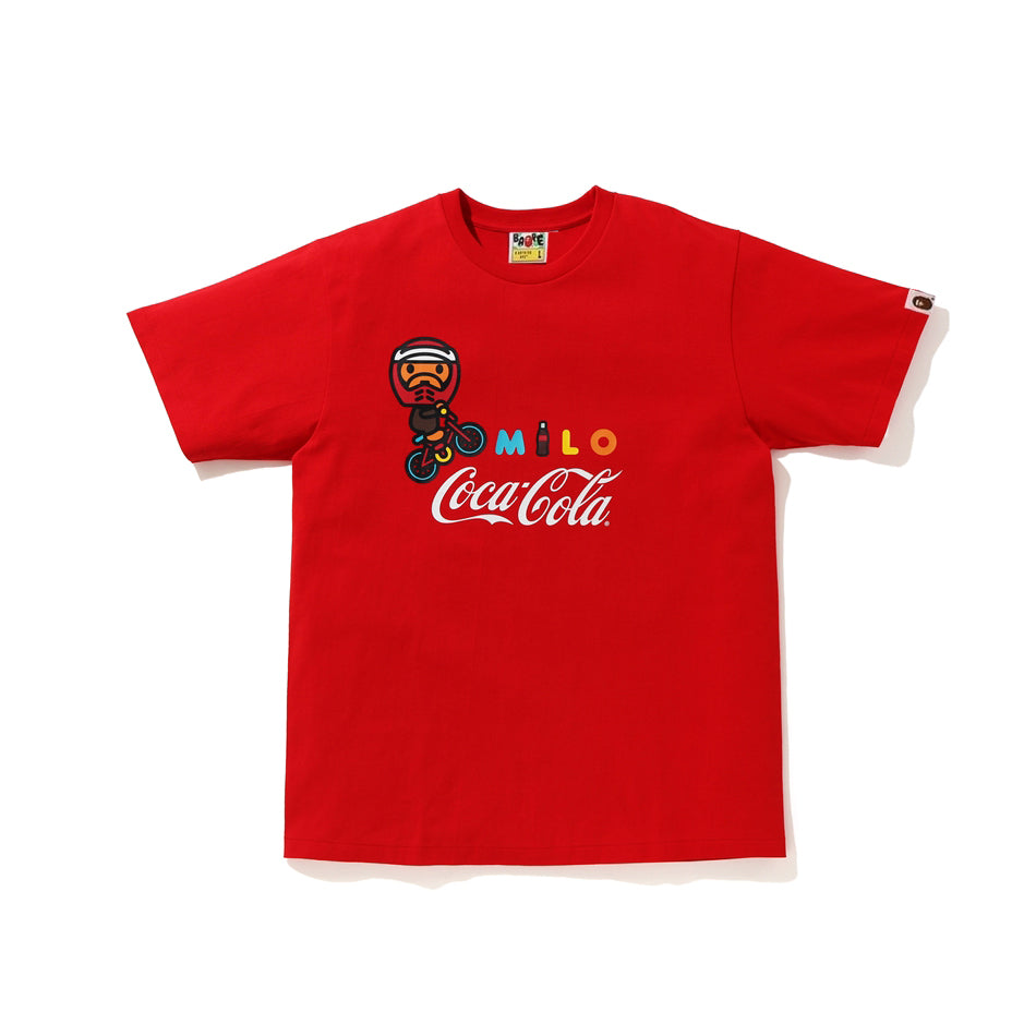 Best Replica Bape x Coca T Shirt Milo Cotton Tee 785 - Colareps