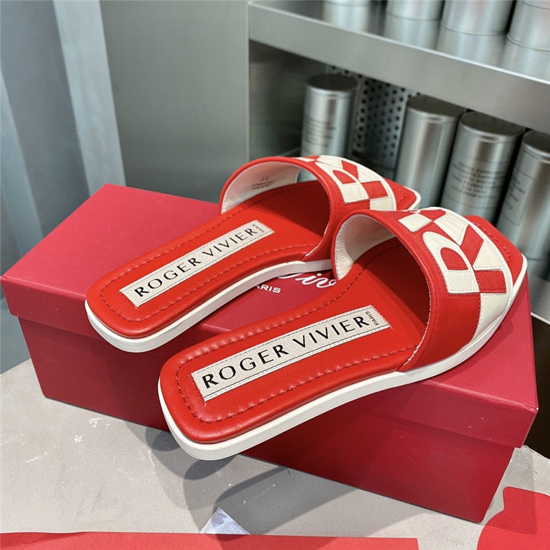 Best Replica roger vivier sandals red - Colareps