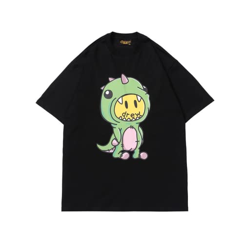 Best Replica Drew House Black T-shirt Dinosaur #2592 - Colareps