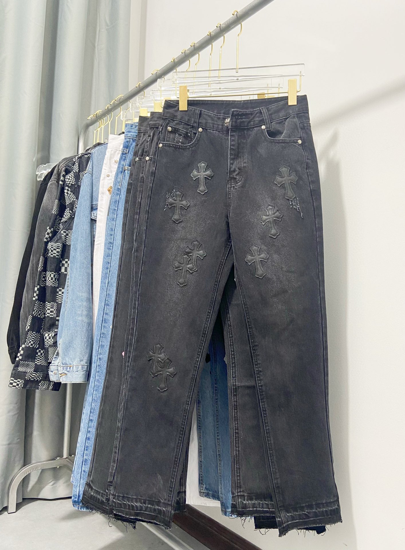 Best Replica Chrome Hearts Jeans - Colareps