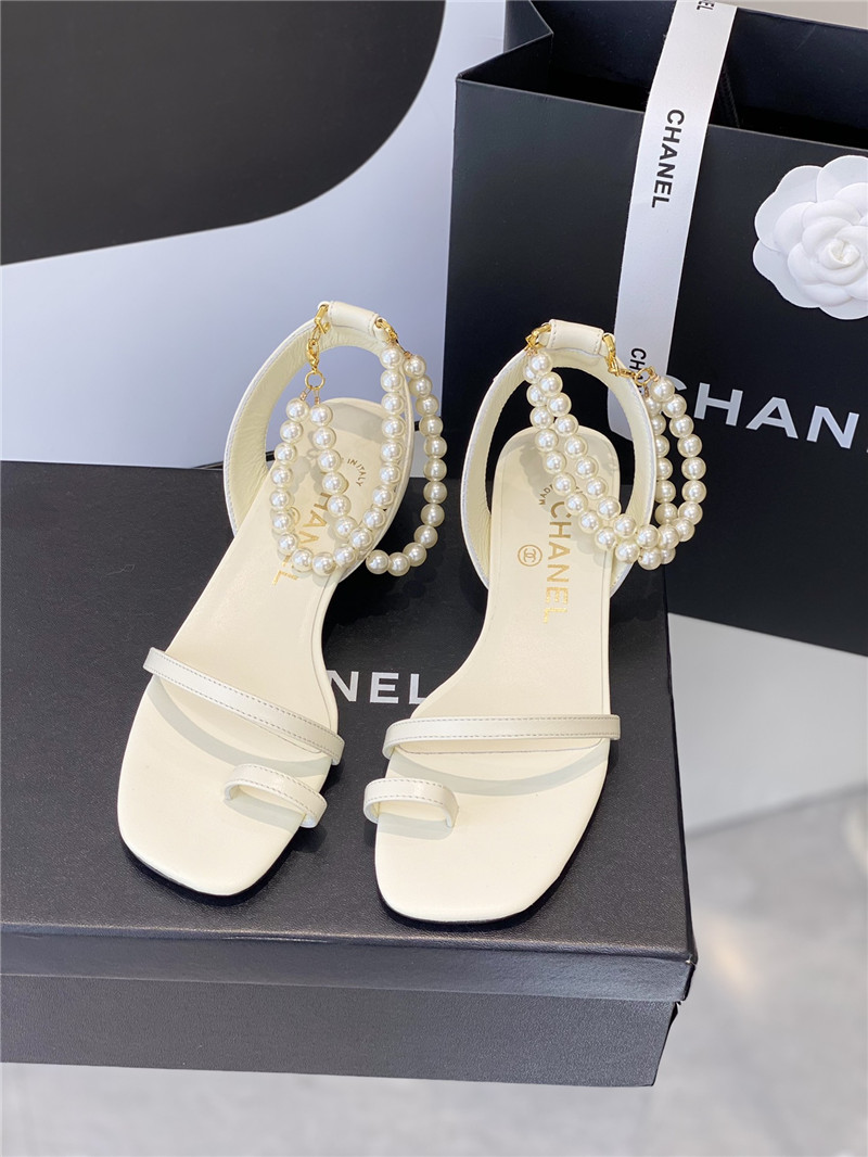 Best Replica chanel pearl sandals - Colareps