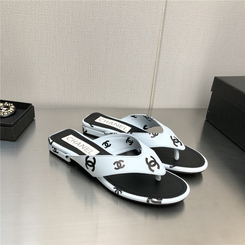 Best Replica chanel logo slippers womens - Colareps