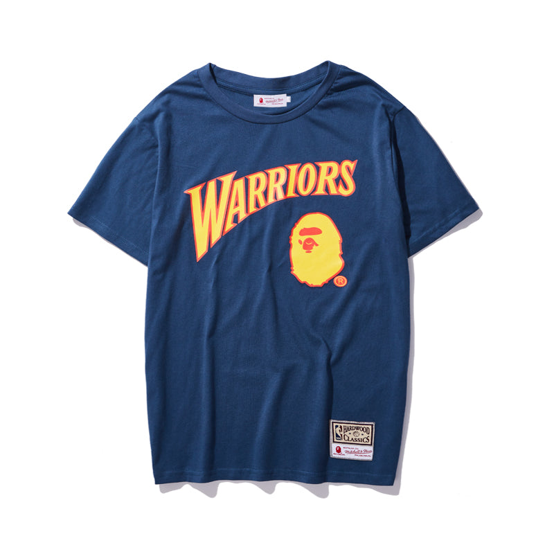Best Replica Bape Warriors Classic Cotton T Shirt 726 - Colareps