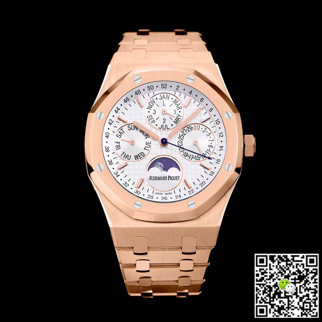 Best Replica Replica Audemars Piguet Royal Oak 26574OR.OO.1220OR.01 1:1 Best Edition APS Factory White Dial - Colareps