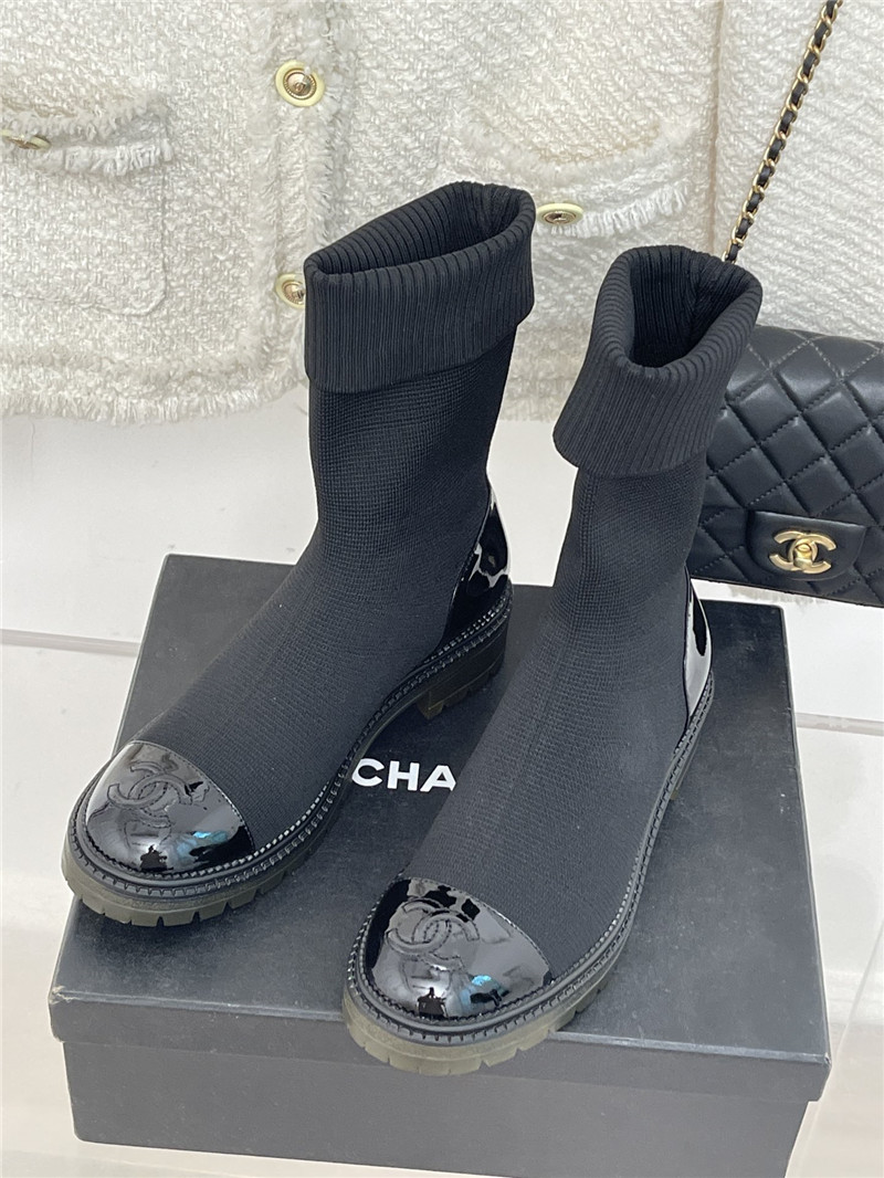 Best Replica Chanel autumn and winter new socks boots - Colareps