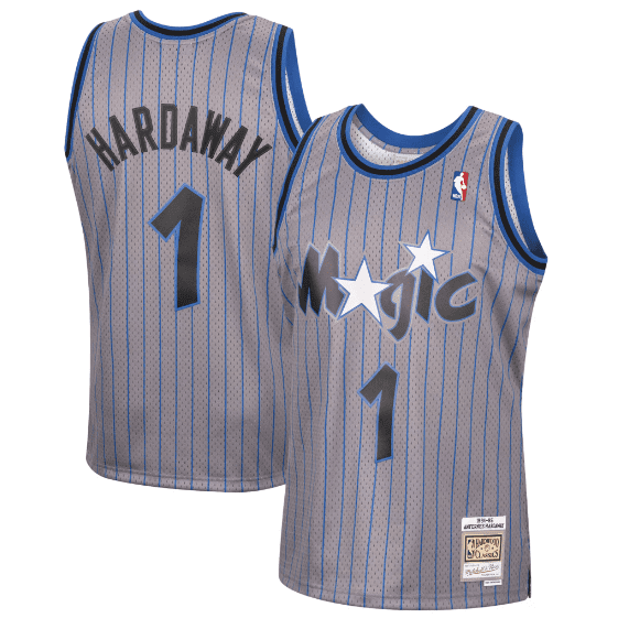 Best Replica PENNY HARDAWAY ORLANDO MAGIC THROWBACK JERSEY (HEAT APPLIED) - Colareps