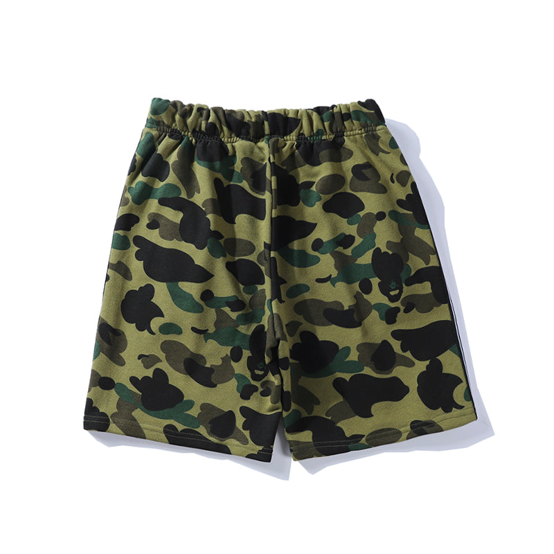 Best Replica BAPE Shorts Camo Green Pants HDCP8665 - Colareps