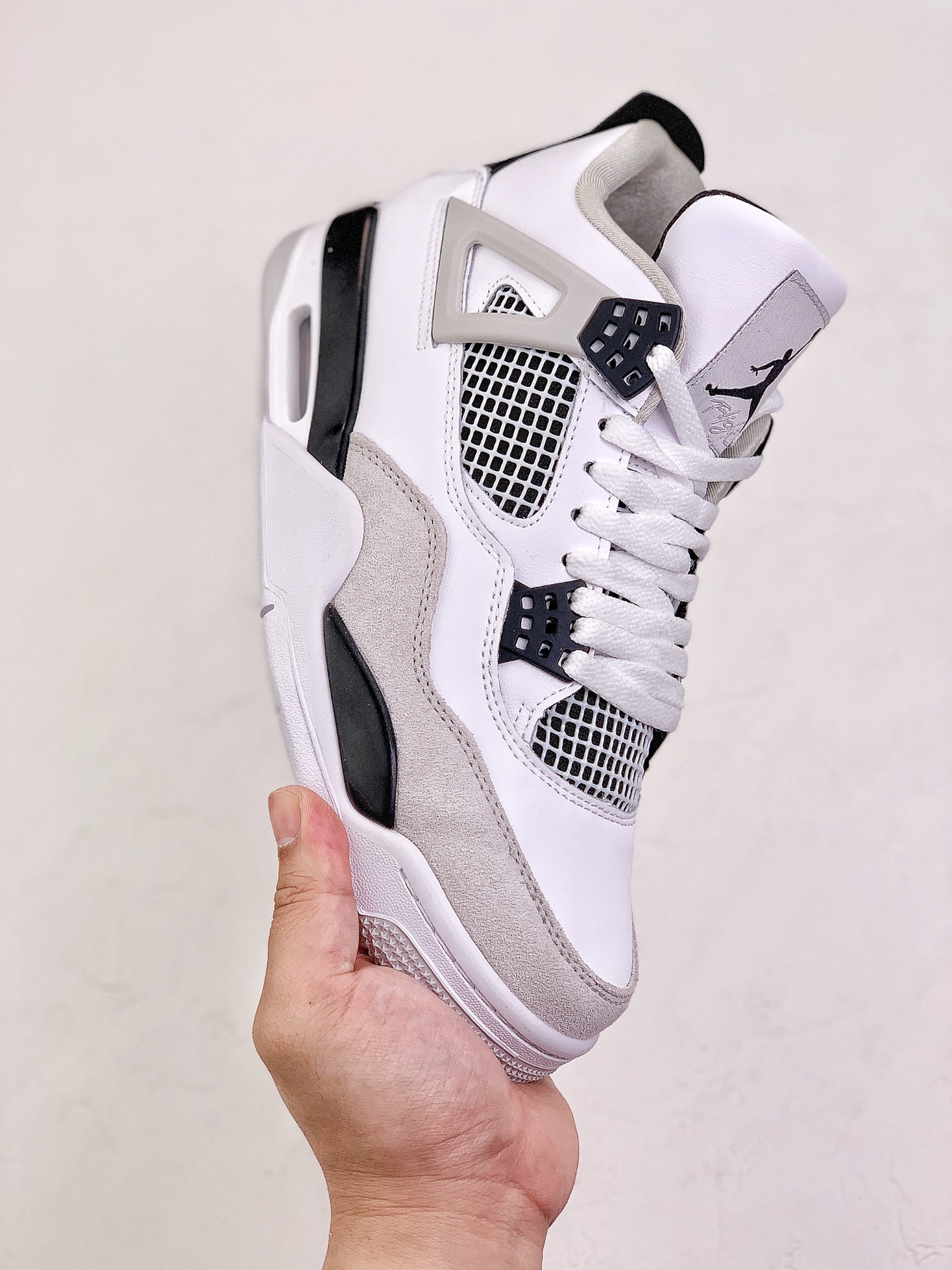 Best Replica Jordan 4 Retro Military Black Extended Size - Colareps