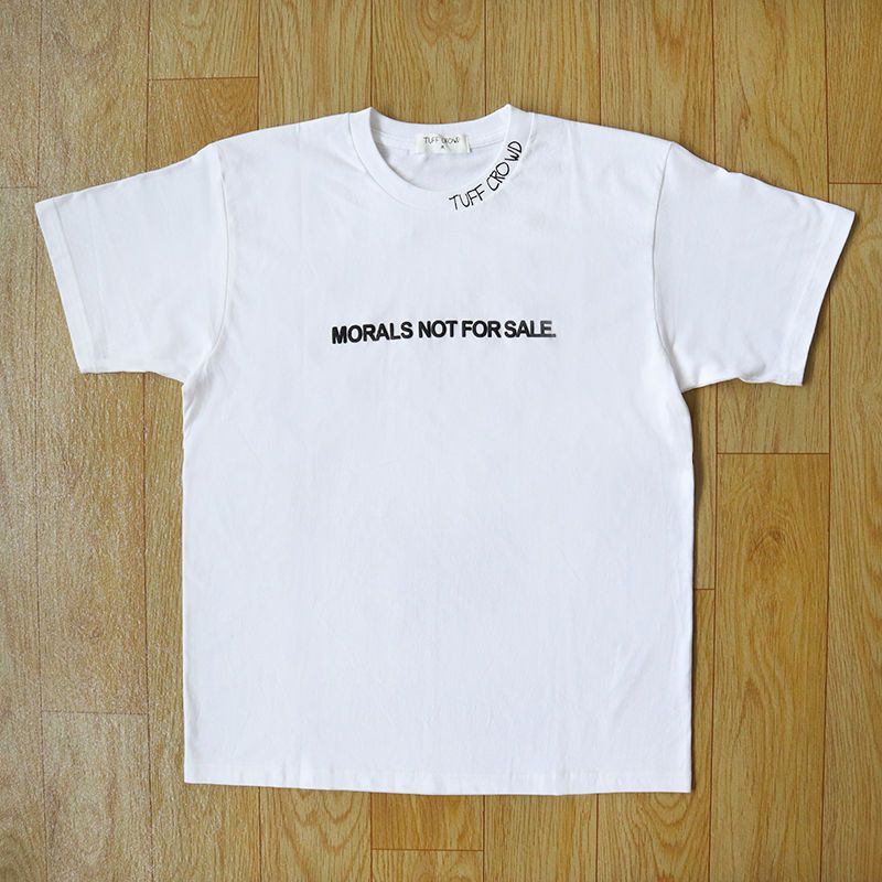 Best Replica 1:1 quality version Chest lettering print short sleeve Tee 2 Colors - Colareps