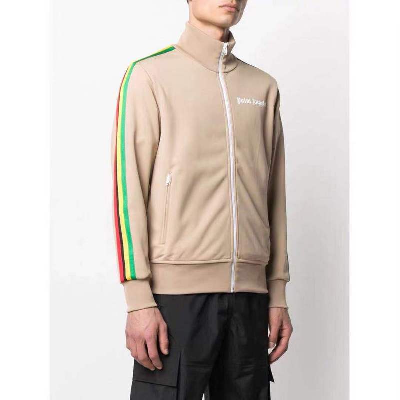 Best Replica Rainbow Stripe Jump Off Jacket Beige&Black - Colareps