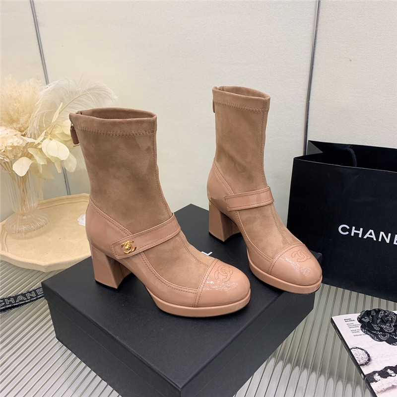 Best Replica chanel mary jane sock wool boots - Colareps