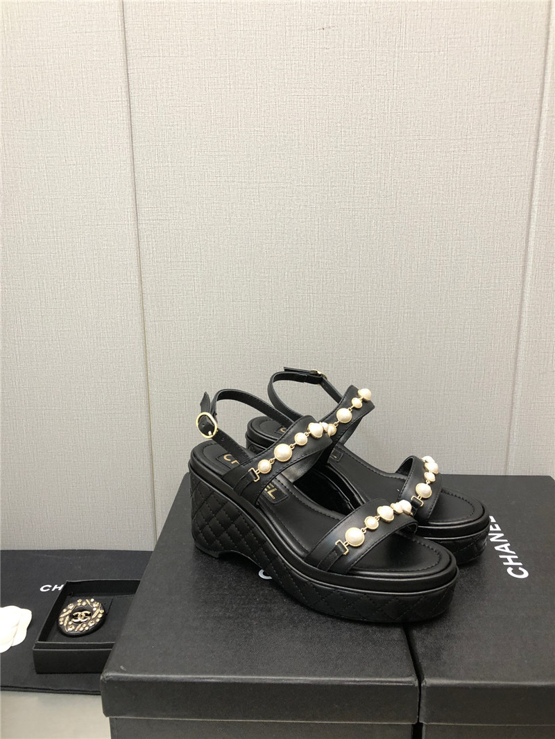 Best Replica chanel pearl series slippers - Colareps