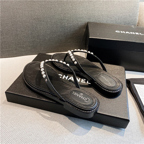 Best Replica chanel pearl flip-flops - Colareps