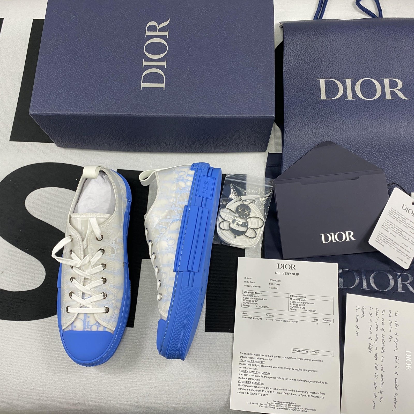 Best Replica Dior B23 High Top Sneaker 5 - Colareps